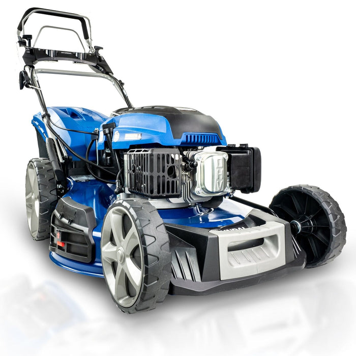Hyundai 22”/56cm 196cc 4-in-1 Electric-Start Self-Propelled Petrol Lawnmower | H