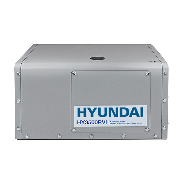 Hyundai Motorhome RV Petrol Leisure Generator | HY3500RVi | 2 Years Platinum Warranty