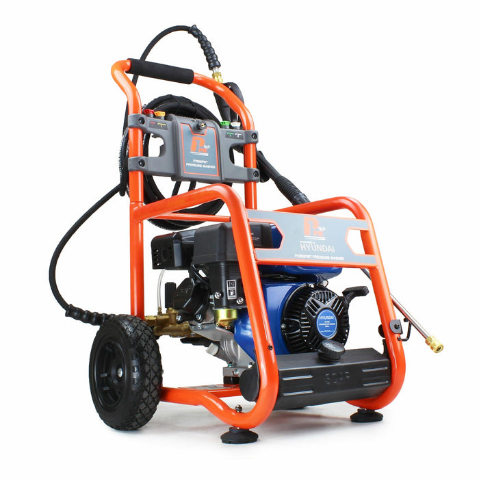 P1 Petrol Pressure Washer 3200psi / 214 bar | Hyundai 7hp 212cc Engine | P3200PWT | 2 Year Warranty