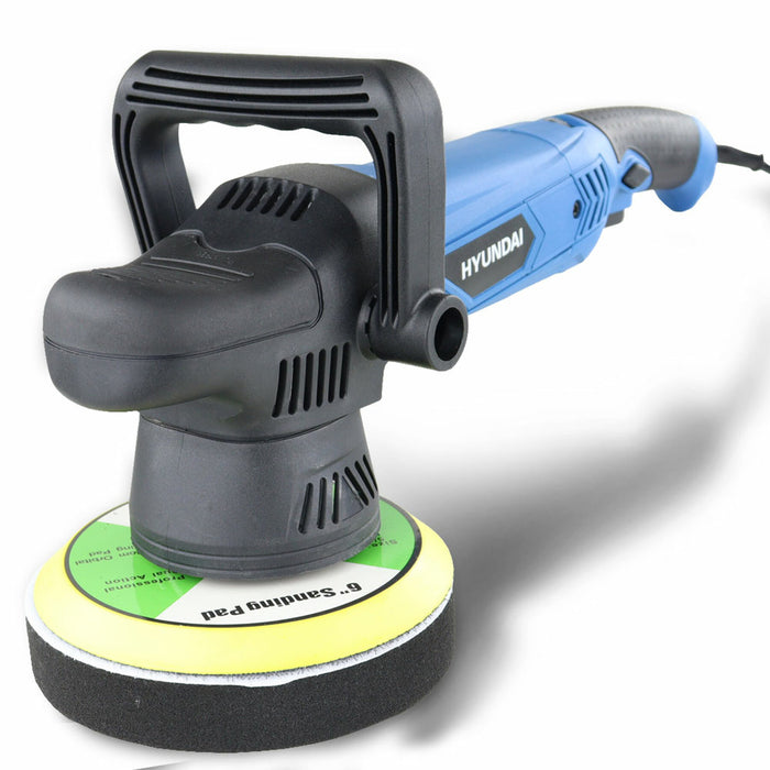 Hyundai 900W 150mm Electric Dual Action Car Polisher Kit | HYDAP900E | 3 Year Warranty