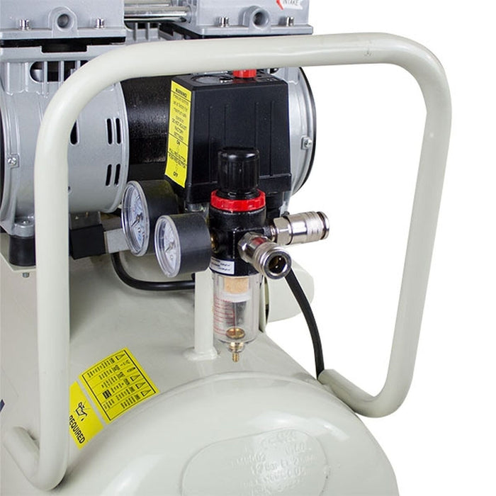 Hyundai 50 Litre Air Compressor, 11CFM/100psi, Oil Free, Low Noise, Electric 2hp
