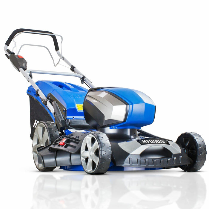 Hyundai 18"/45cm Cordless 80v Lithium-Ion Battery Self Propelled Lawnmower with