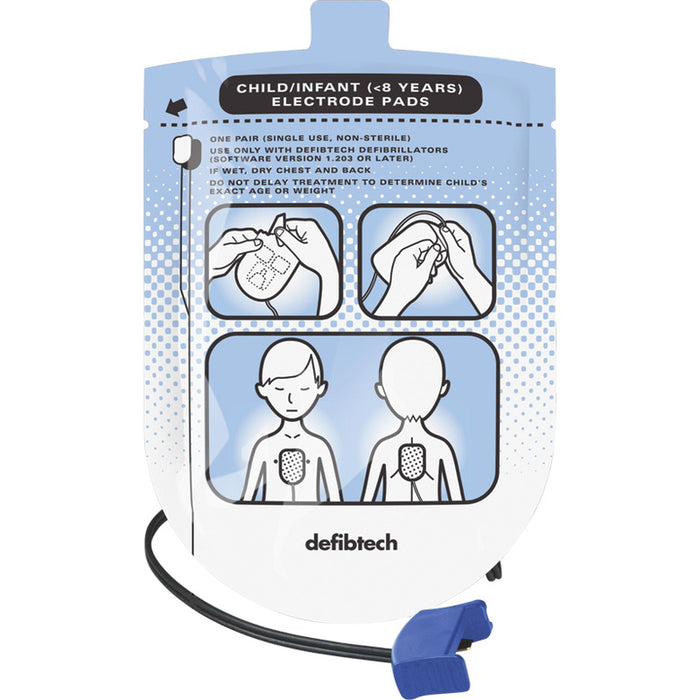 Defibtech Lifeline AED Child Pads (1 pair)