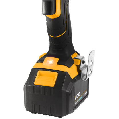 JCB 18V Brushless Combi Drill 2.0Ah Battery in L-Boxx 136
