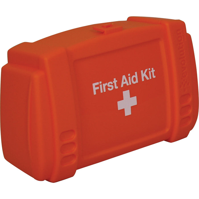 Small Evolution Orange First Aid Kit Case, Empty