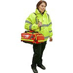 Emergency Bag, Medium, PVC, Red