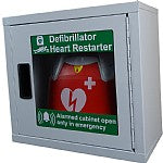 Universal Defibrillator Cabinet with Alarm