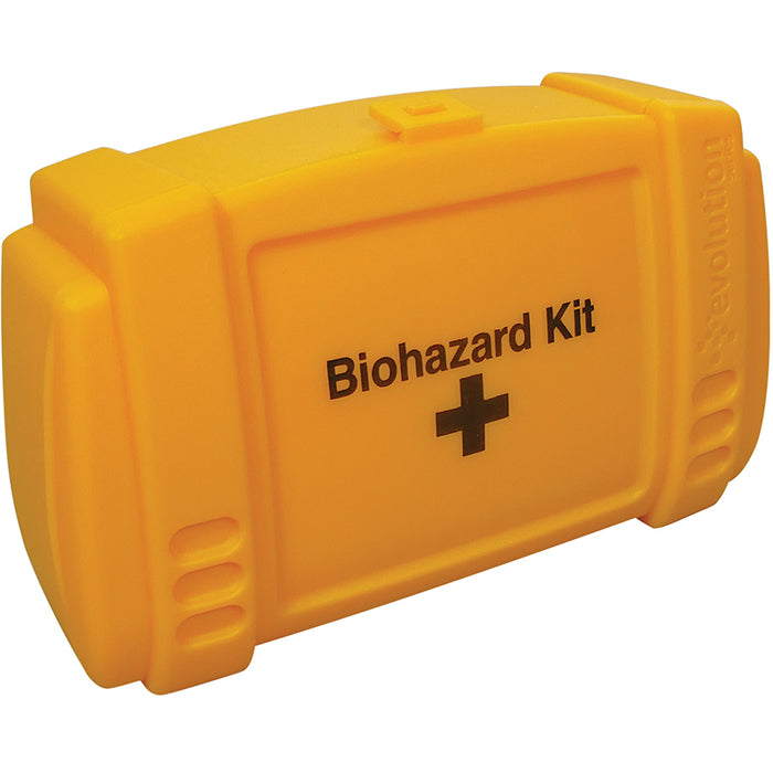 Small Evolution Yellow Biohazard Kit Case, Empty