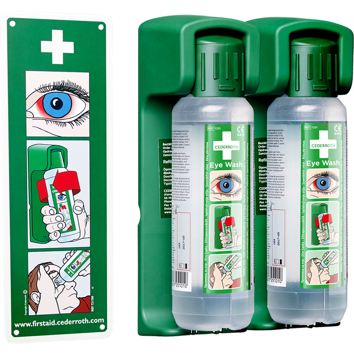 Cederroth Eye Wash 500ml (Pack of 2)