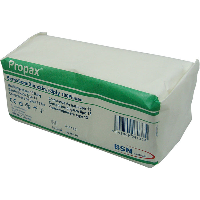 Propax Gauze Swabs, Small (Pack of 100)