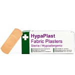 HypaPlast Fabric Plasters, 7.2 x 2.5cm (Pack of 100)