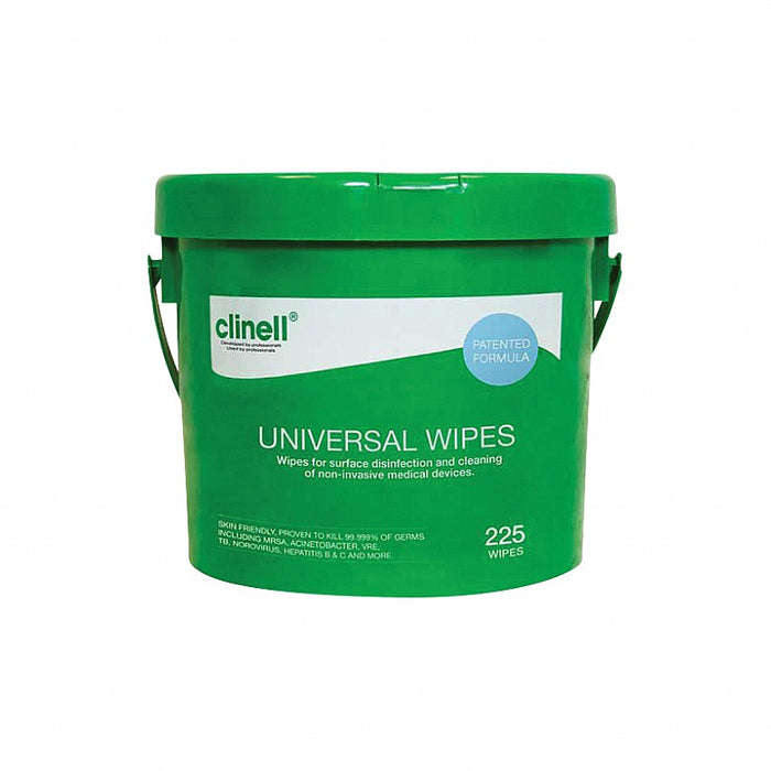 Clinell Universal Wipes - Bucket of 225