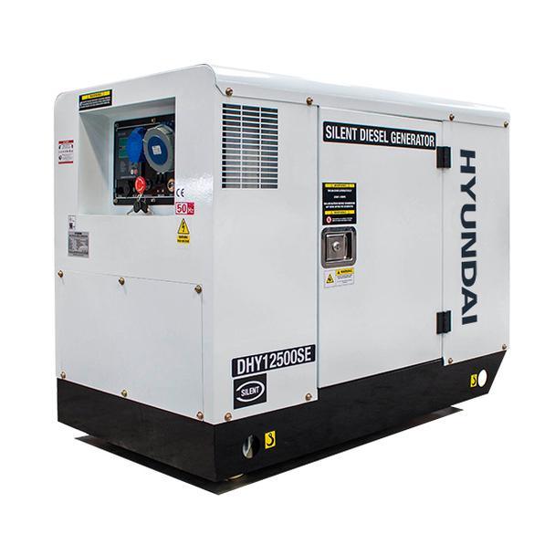 Hyundai Standby Silenced Diesel Generator |Hyundai 10kW/12.5kVA 230v Mains | 1 Year Platinum Warranty | Standby Generator for Home or Business