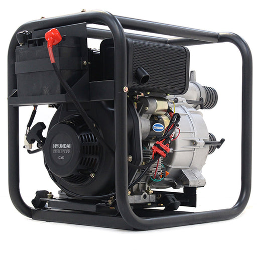 Hyundai 80mm 3" Diesel Trash Water Pump | DHYT80E | 1-Year-Gold Warranty