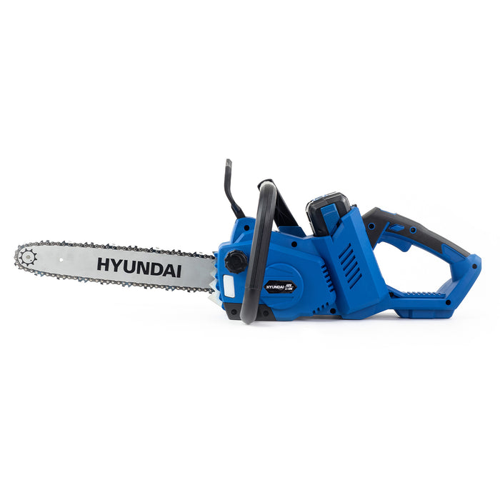 Hyundai 40V Lithium-Ion Battery Powered Cordless Chainsaw | HYC40LI | 3 Year Warranty