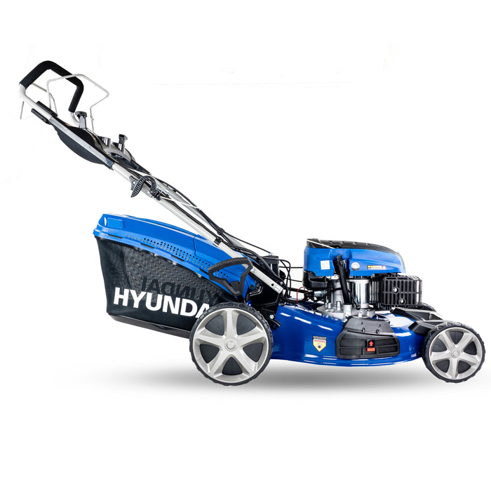 Hyundai 22”/56cm 196cc 4-in-1 Electric-Start Self-Propelled Petrol Lawnmower | HYM560SPE | 3 Year Warranty