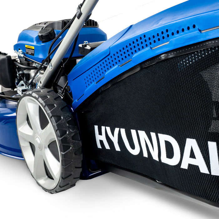 Hyundai 22”/56cm 196cc 4-in-1 Electric-Start Self-Propelled Petrol Lawnmower | HYM560SPE | 3 Year Warranty