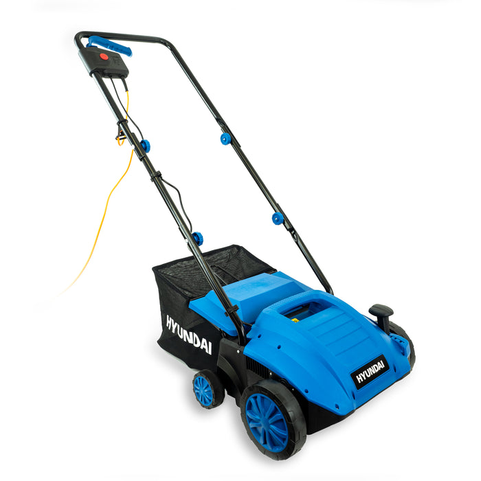 Hyundai 1500W 32cm Electric Lawn Scarifier / Aerator / Lawn Rake, 230V | HYSC1532E | 3 Year Warranty