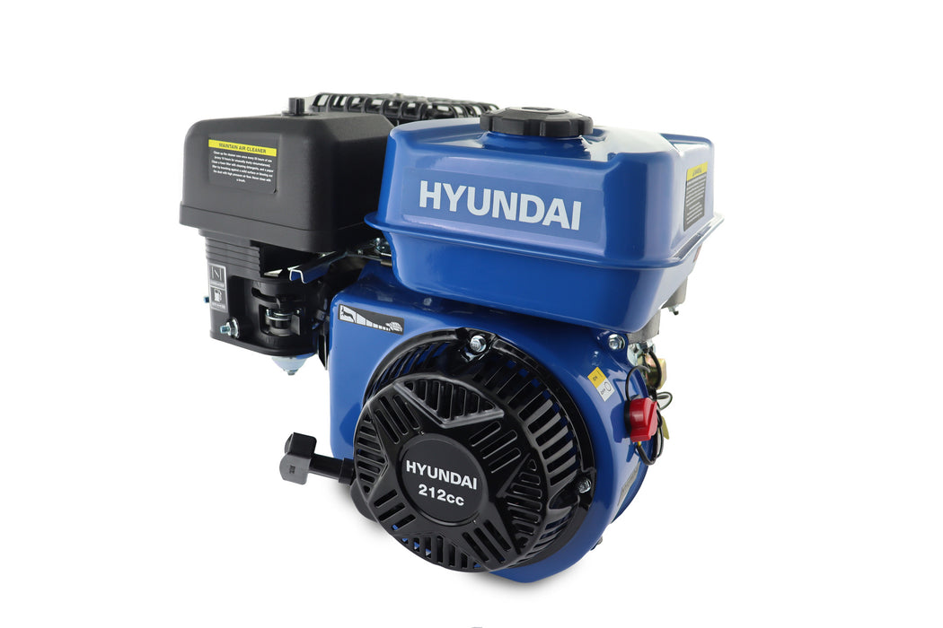 Hyundai 212cc 7hp 20mm Horizontal Straight Shaft Petrol Engine, 4-Stroke, OHV | IC210X-20 | 2 Year Warranty