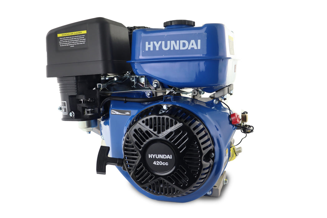 Hyundai 457cc 15hp 25mm Horizontal Straight Shaft Petrol Engine, 4-Stroke, OHV | IC460X-25 | 2 Year Warranty