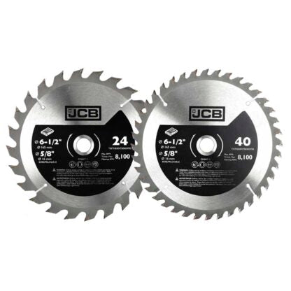 JCB 18V Circular Saw 5.0Ah Lithium-ion battery in 20″ Kit Bag with 2pc TCT saw blade set