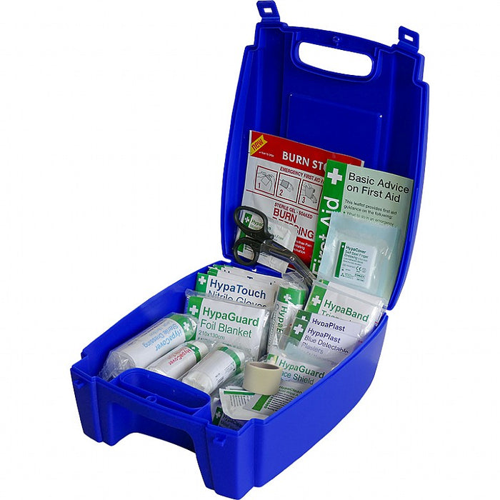 Evolution Catering First Aid Kit BS8599 in Blue Case