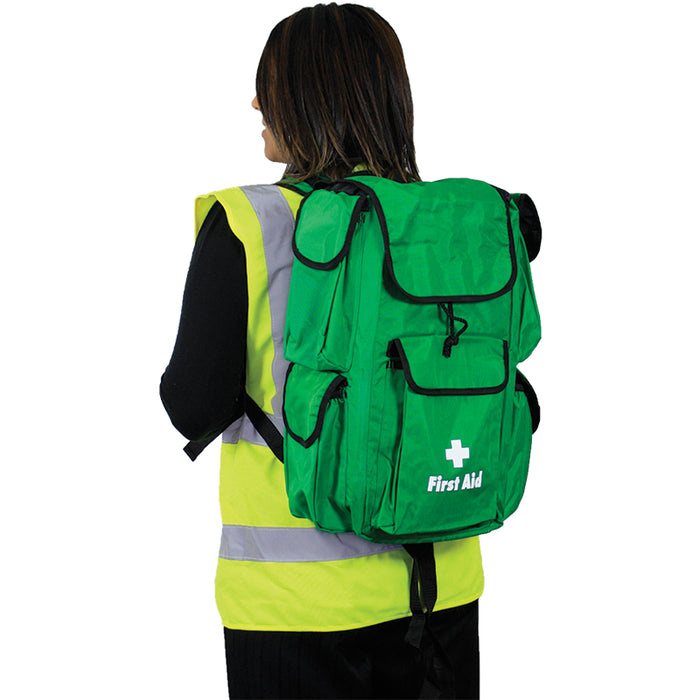 British Standard Compliant Comprehensive First Aider Rucksack