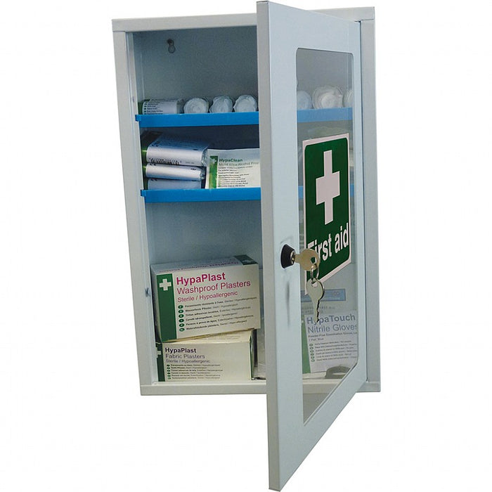 First Aid Clear Door, Single Depth Cabinet