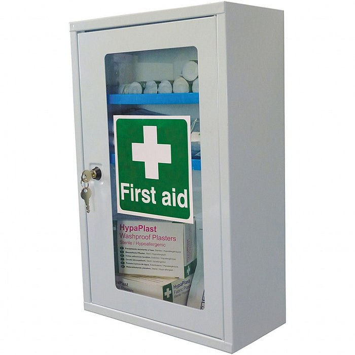 First Aid Clear Door, Single Depth Cabinet