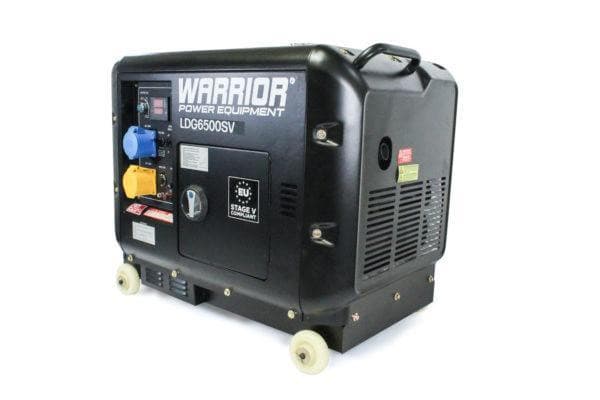 Warrior LDG6500SV 5KW 1PH Diesel Generator