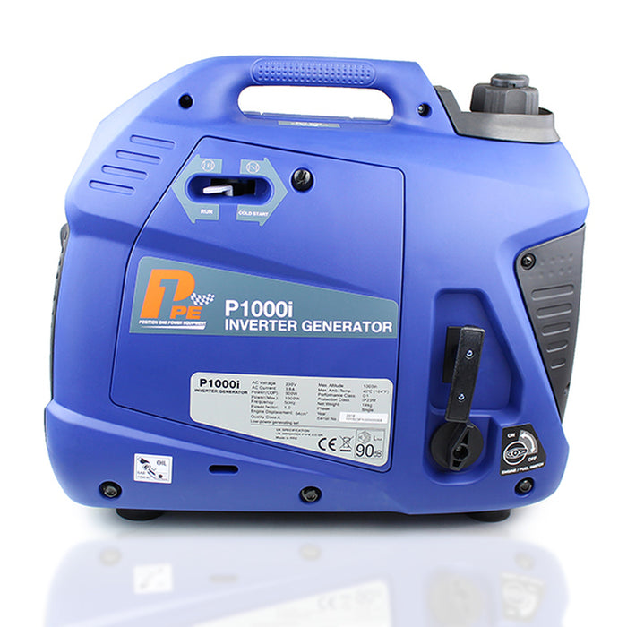 P1 1000W Portable Petrol Inverter Suitcase Generator (Powered by Hyundai) | P1000i | 2 Year Warranty