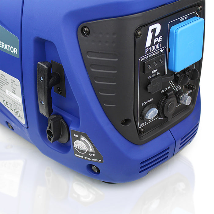 P1 1000W Portable Petrol Inverter Suitcase Generator (Powered by Hyundai) | P1000i | 2 Year Warranty