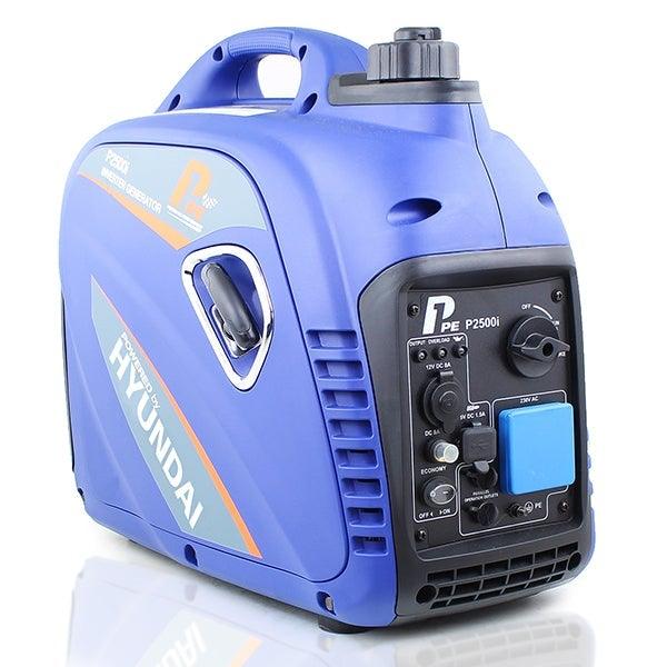 P1PE 2200W Portable Petrol Inverter Generator (Powered by Hyundai) | P2500i | 2 Year Platinum Warranty