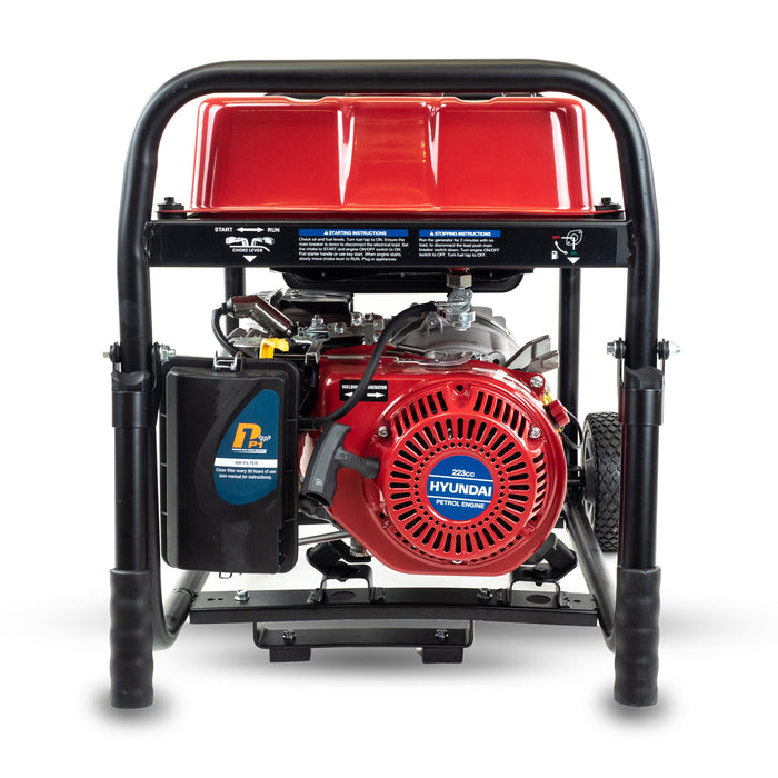 P1 3.2kW / 4kVa Petrol Welder Generator, 120 Amp DC Welder by Position 1 Power Equipment | PWG130DC | 2 Year Warranty