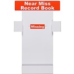 Near Miss Record Book Station with FREE Record Book