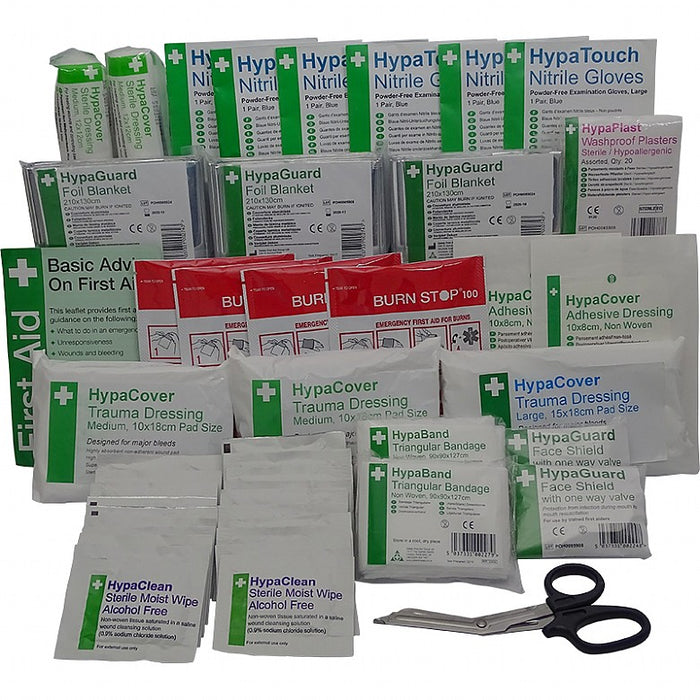 Refill for BS 8599-2 Minibus and Bus First Aid Kit