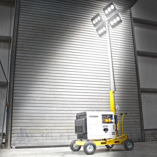 Evopower LED Mobile Lighting Tower With 5.2kW Diesel Generator | Evopower 600W | 2 Year Platinum Warranty