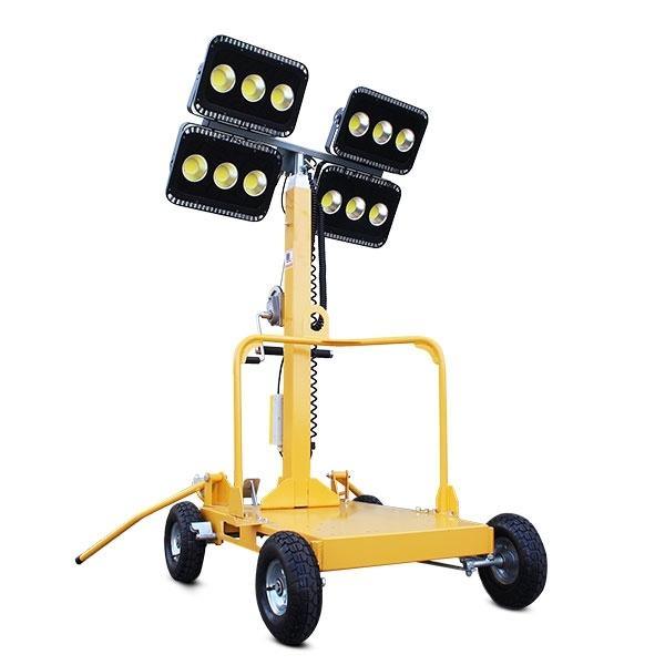 Evopower LED Mobile Lighting Tower With 5.2kW Diesel Generator | Evopower 600W | 2 Year Platinum Warranty