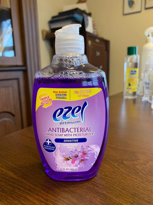 1,800 X EZEL ANTIBACTERIAL HAND WASH SOAP 400ML at £1138.88 only from acutecaredirectltd.com.