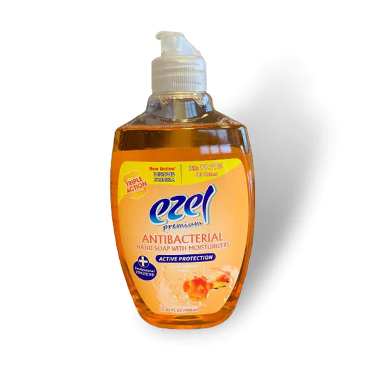1,800 X EZEL ANTIBACTERIAL HAND WASH SOAP 400ML at £1138.88 only from acutecaredirectltd.com.