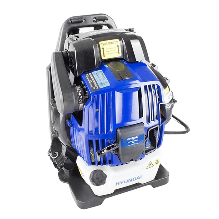 Hyundai 76cc 4-Stroke Backpack Petrol Leaf Blower | HY4B76  | 3 Year Warranty