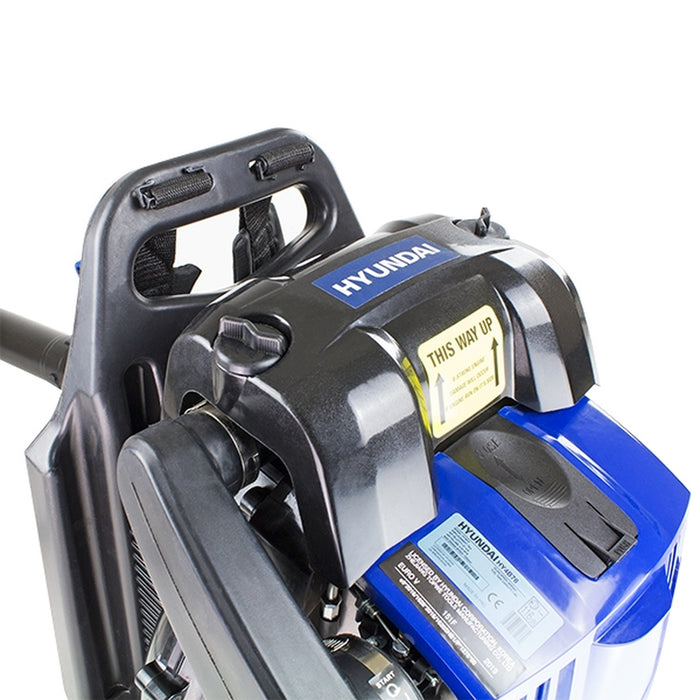 Hyundai 76cc 4-Stroke Backpack Petrol Leaf Blower | HY4B76  | 3 Year Warranty