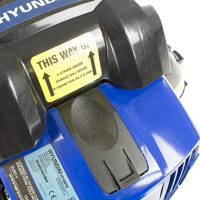 Hyundai 76cc 4-Stroke Backpack Petrol Leaf Blower | HY4B76  | 3 Year Warranty