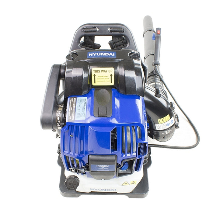 Hyundai 76cc 4-Stroke Backpack Petrol Leaf Blower | HY4B76  | 3 Year Warranty