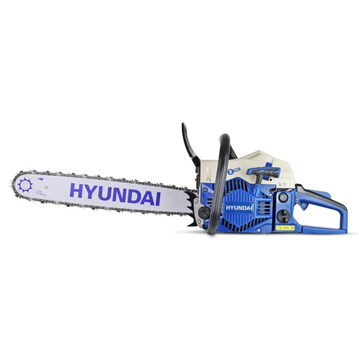 Hyundai 62cc 20” Petrol Chainsaw, 2-Stroke Easy-Start | HYC6200X | 3 Year Warranty