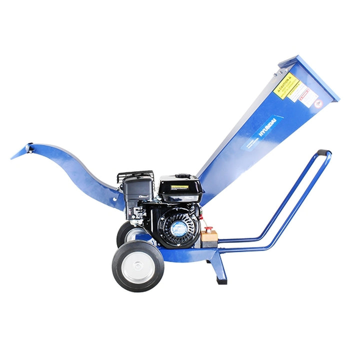 Hyundai 212cc 60mm Petrol 4-Stroke Garden Wood Chipper Shredder | HYCH6560