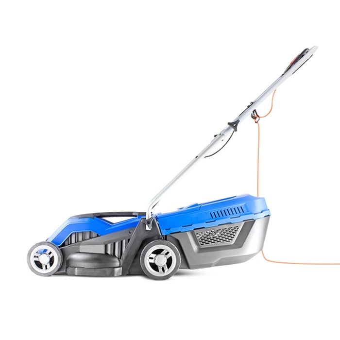 Hyundai 33cm Corded Electric 1200w/230v Roller Mulching Lawnmower | HYM3300E | 3 Year Warranty