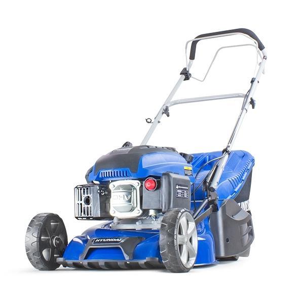 Hyundai Self-Propelled Petrol Roller Lawnmower | Hyundai 17"/43cm 139cc | 3 Year Platinum Warranty