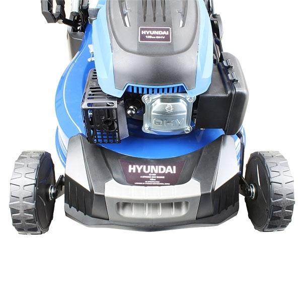 Hyundai Self-Propelled Petrol Roller Lawnmower | Hyundai 19"/48cm 139cc | 3 Year Platinum Warranty