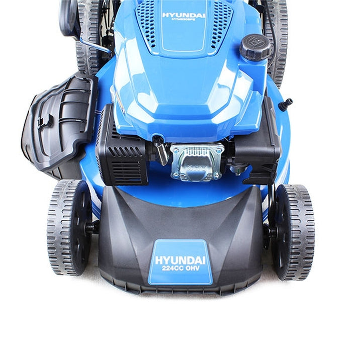 Hyundai 21”/53cm 224cc Electric-Start Self-Propelled Petrol Lawnmower | HYM530SPE | 3 Year Warranty